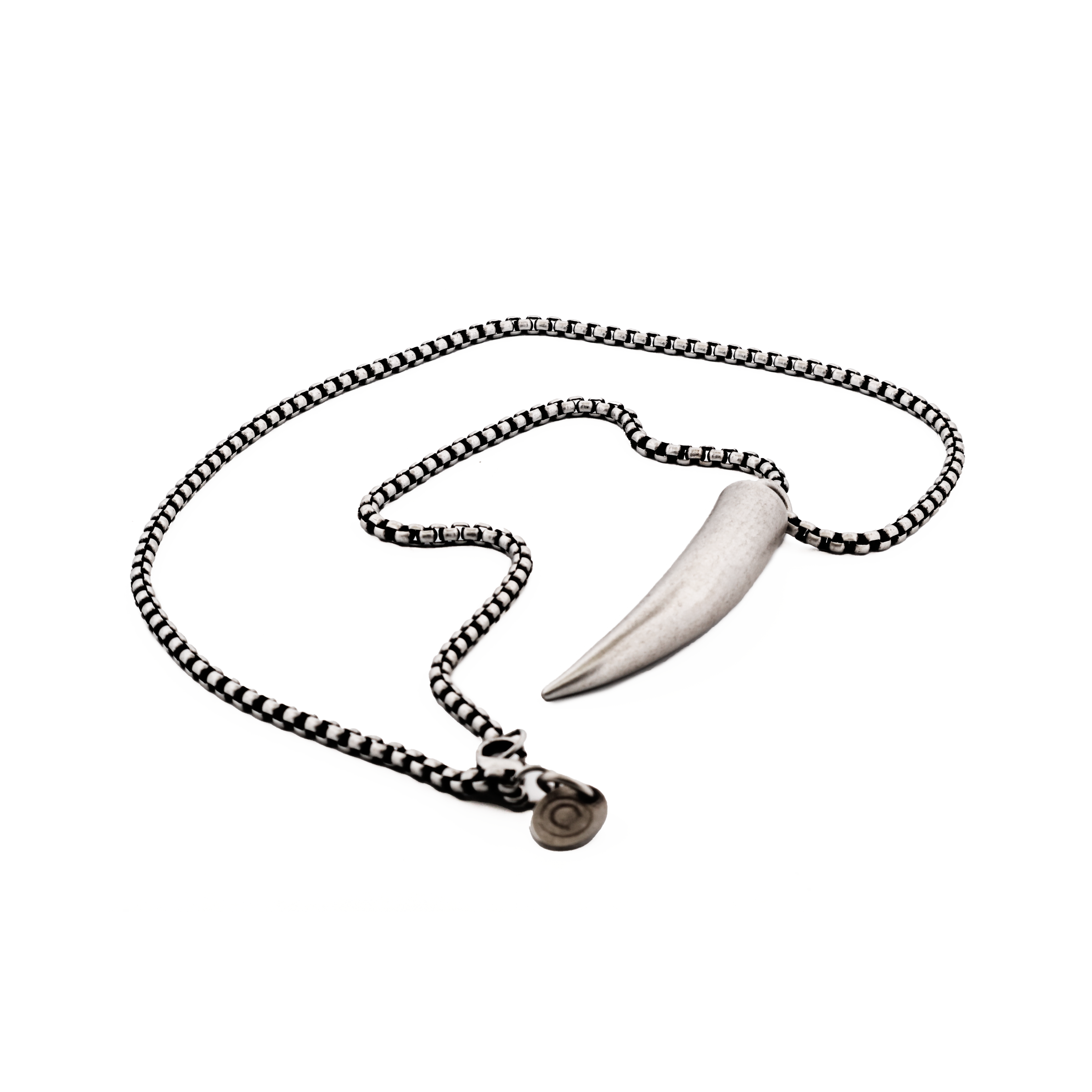 Antique Steel Shark's tooth Pe