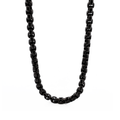 Ion plated Gun Metal Stainless Steel Thick curb Link Neck Chain 50cm