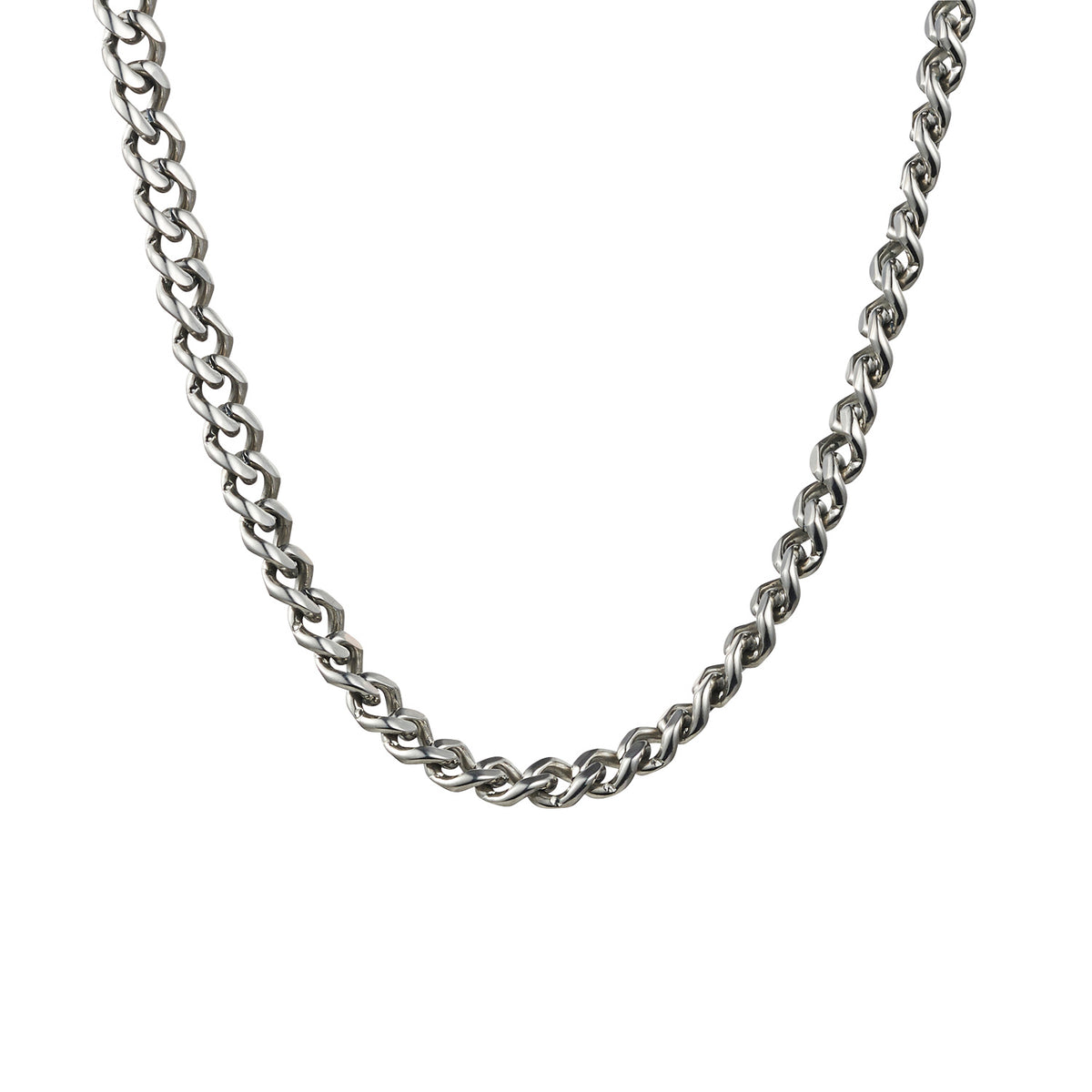 Stainless Steel Thick Curb Link Chain (50cm)