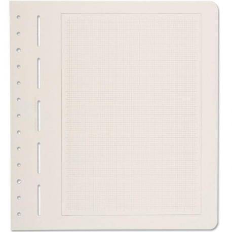 LIGHTHOUSE Blank album pages PRIMUS A, light grey with background grid
