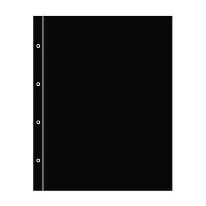 Plastic Sheets KANZLEI, interleaves, black