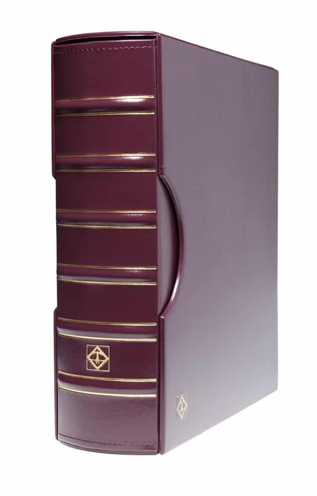 GRANDE GIGANT Ringbinder & Slipcase, Classic Design, Red