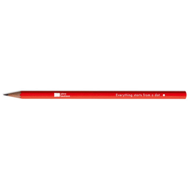 Pencil HB, Bauhaus Red