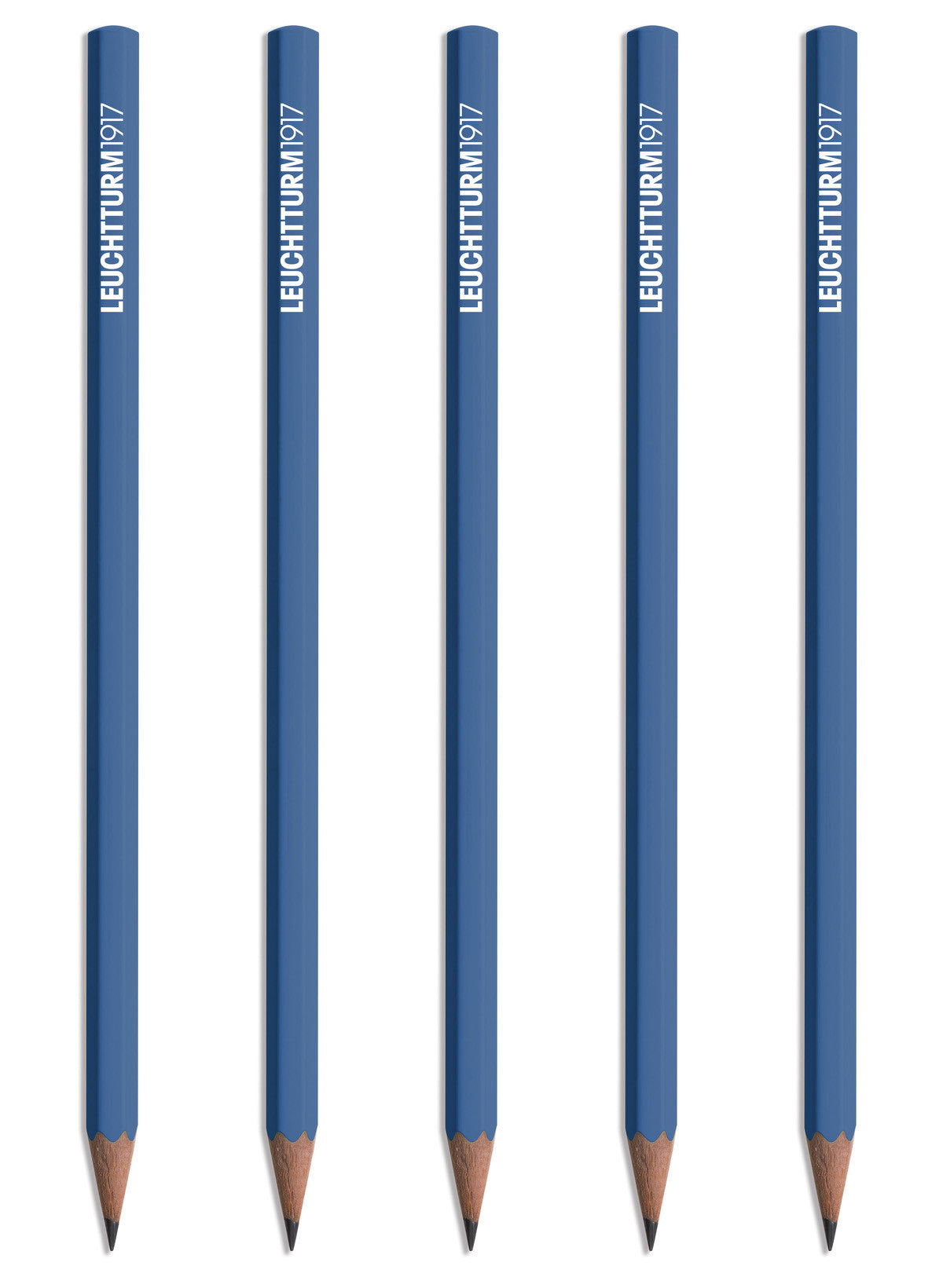 Pencils, HB, Pack of 5 - Denim