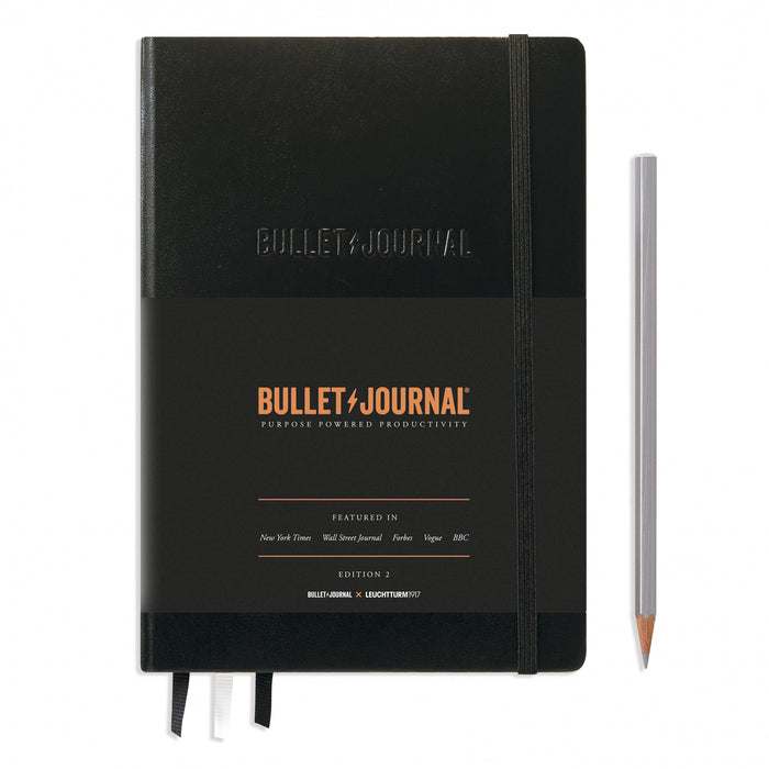 Bullet Journal Edition 2 Medium (A5), 120g/m2 paper, 206 p, Black