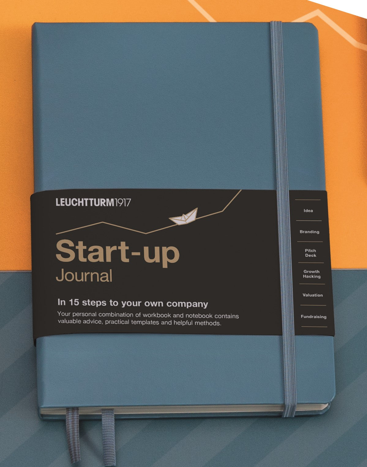 Start-up Journal Medium (A5), Stone Blue