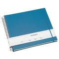 Photo Album, Spiral Bound, Maxi Mucho, Cream Pages, Azzurro