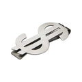 Polished Rhodium Plated $ Money Clip