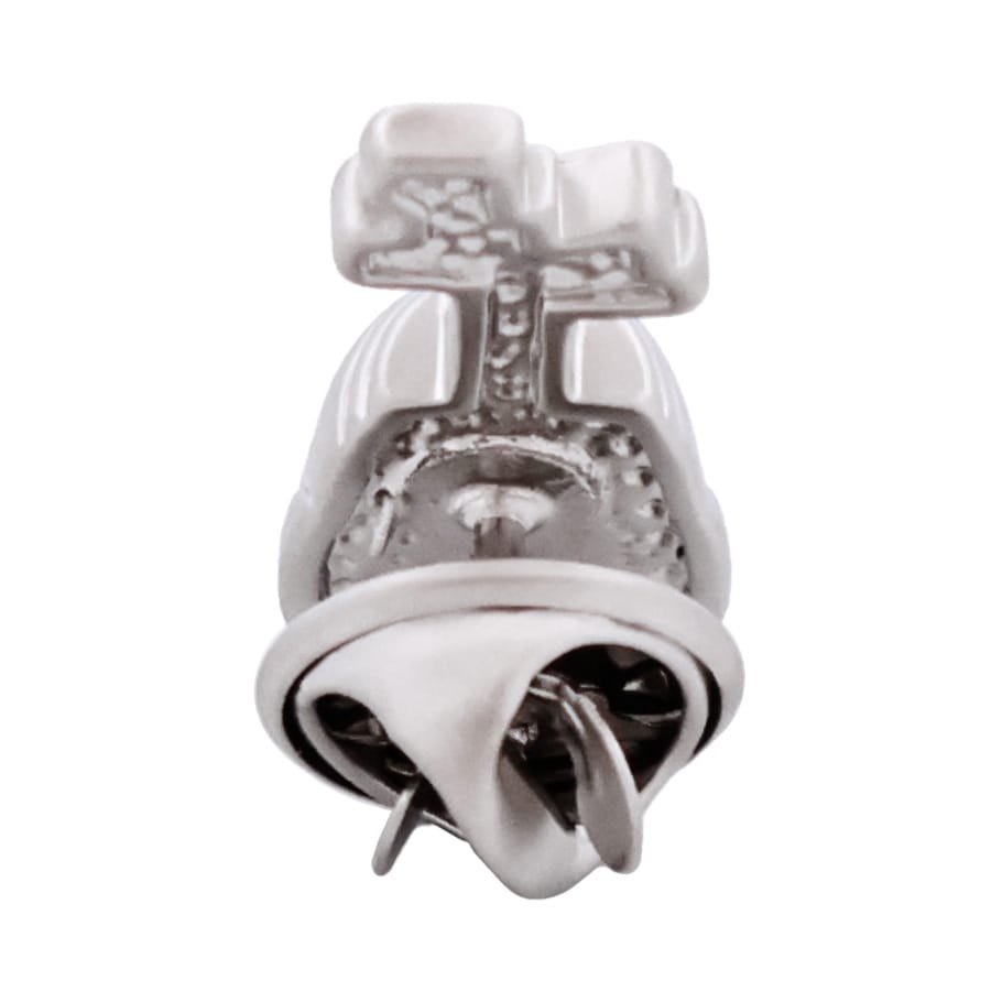 Golf clubs lapel pin