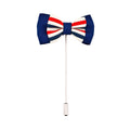 Red White Blue Bow Tie Lapel Pin