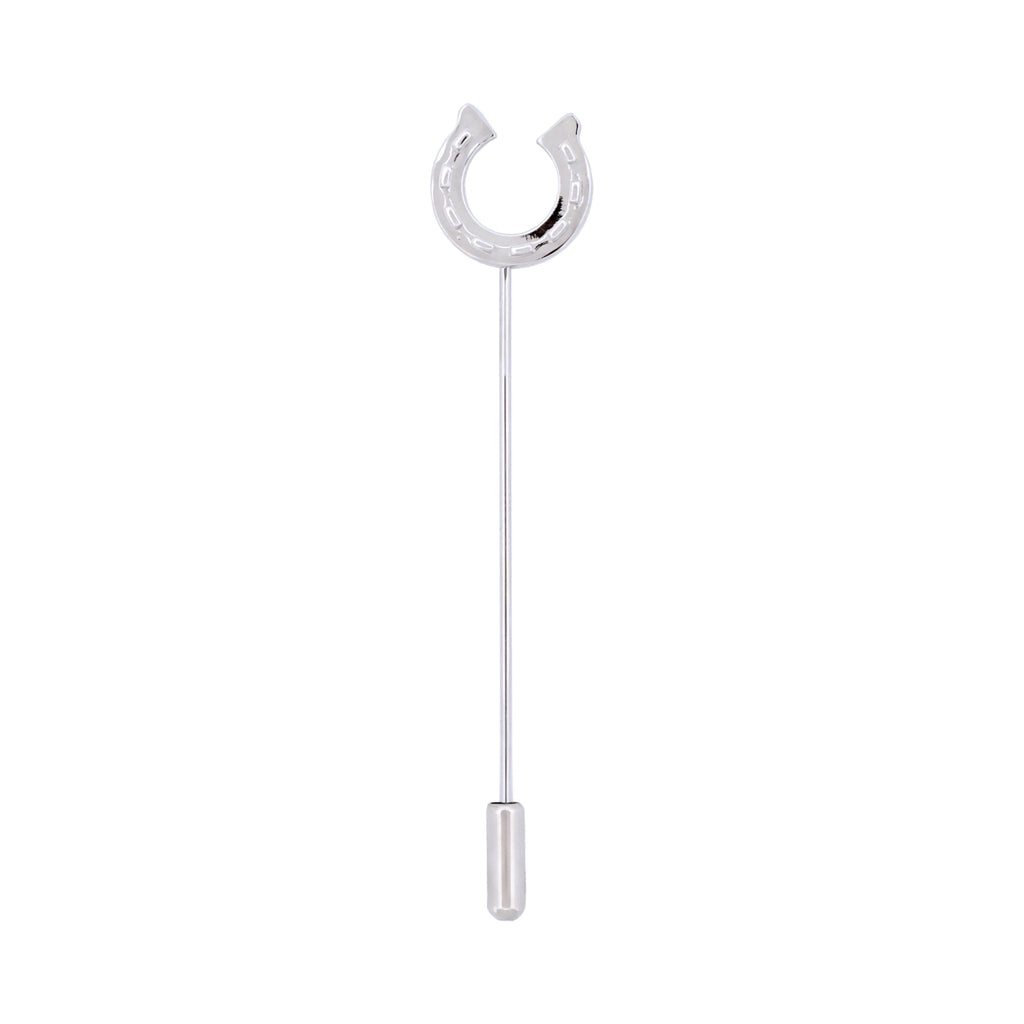 Horse shoe lapel pin