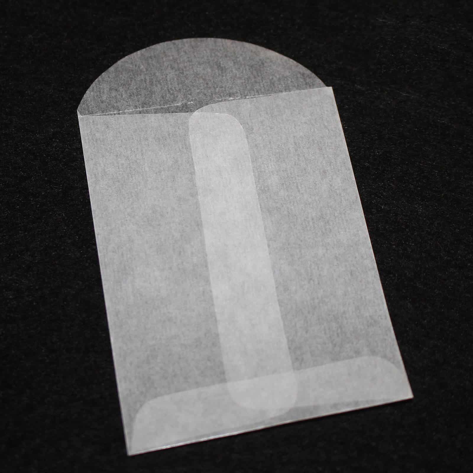 Cenveo/Westvaco Glassine envelope 70x95mm (5stk15) box of 1000