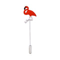 Pink Flamingo Lapel Pin