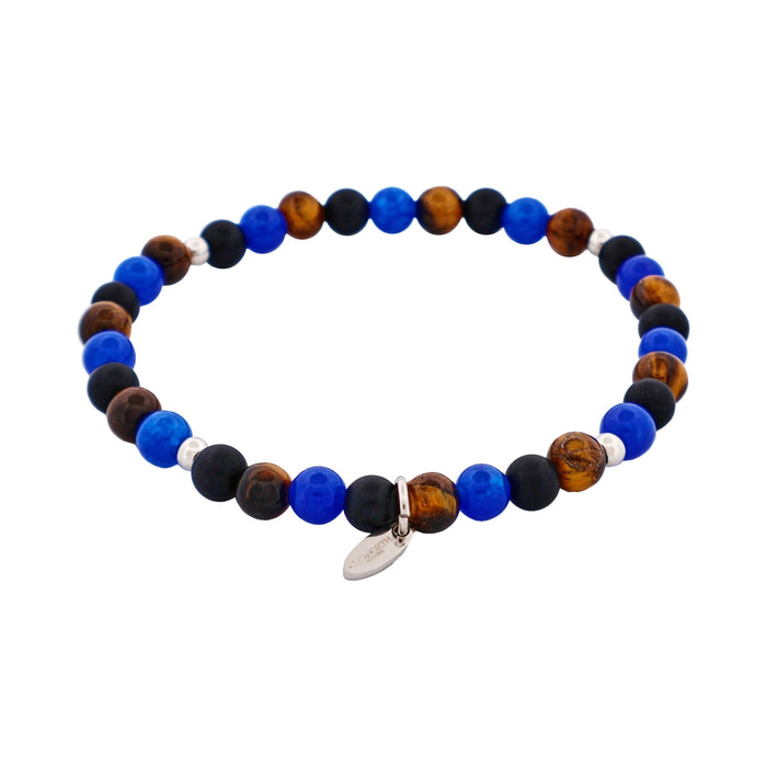 Multi Stone Beaded Bracelet