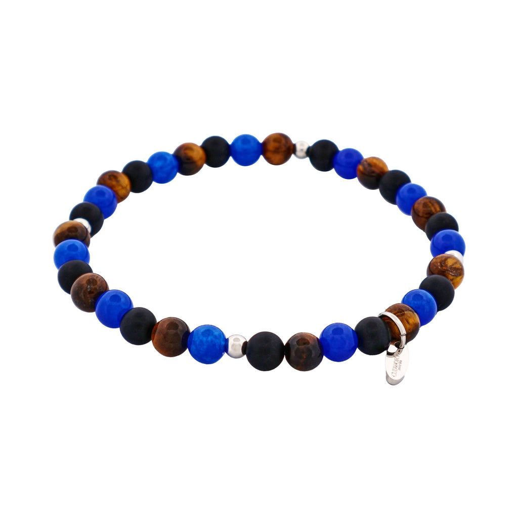 Multi Stone Beaded Bracelet