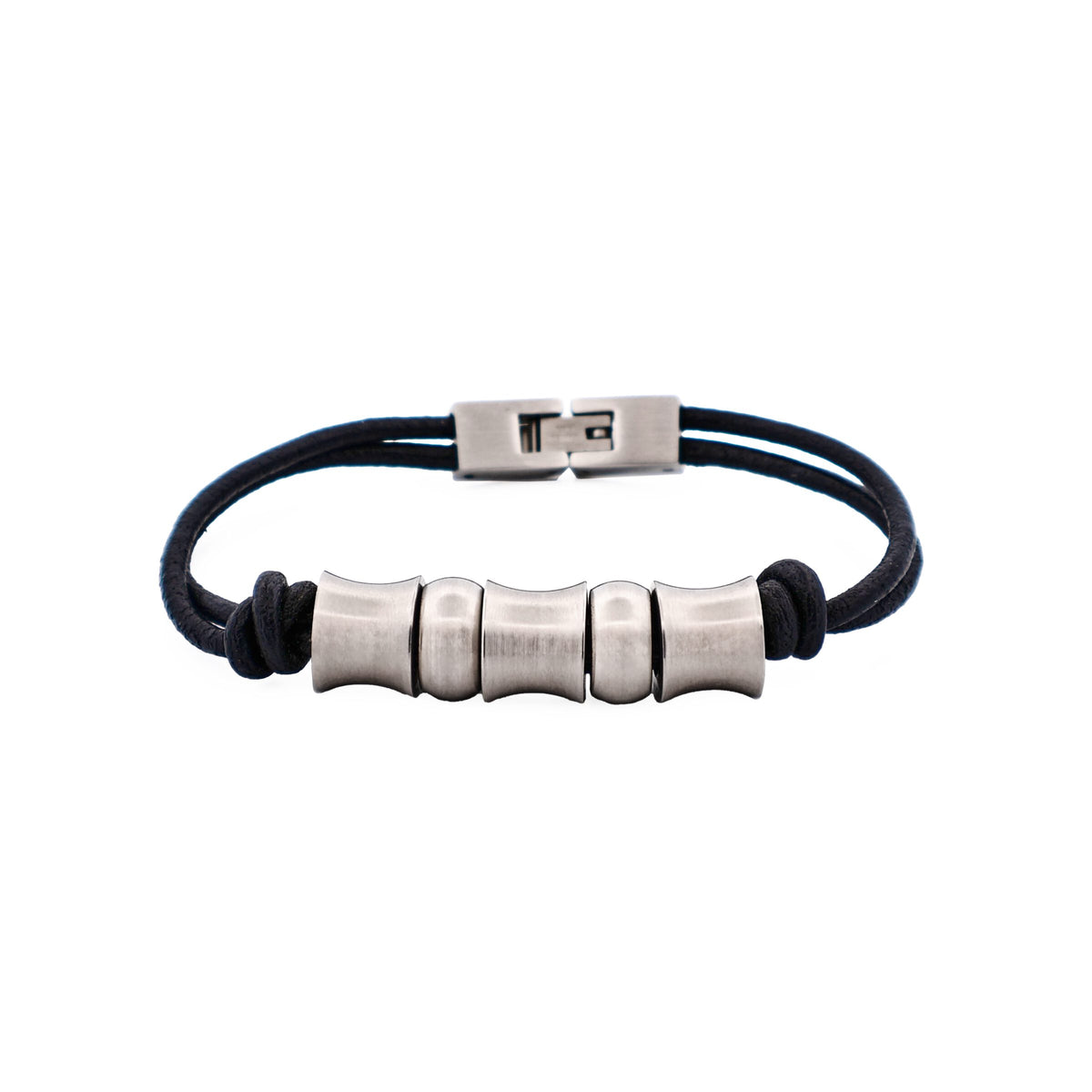 Stainless Steel Beaded Bracelet