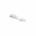 Rhodium plated Sterling Silver Money Clip