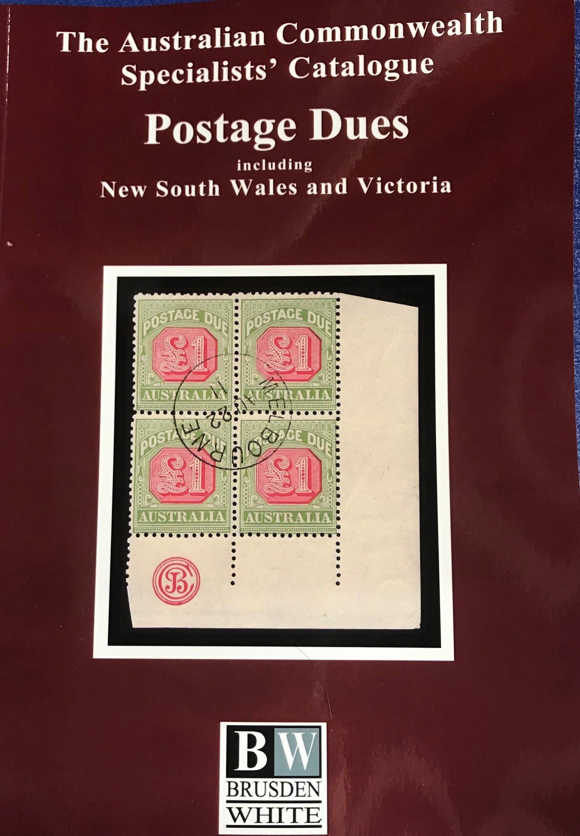 Brusden-White ACSC Postage Dues Catalogue 3rd edt