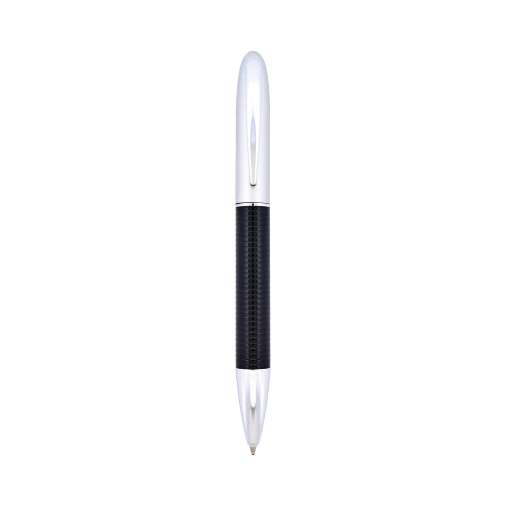 Cudworth Ballpoint Pen, Black Silver