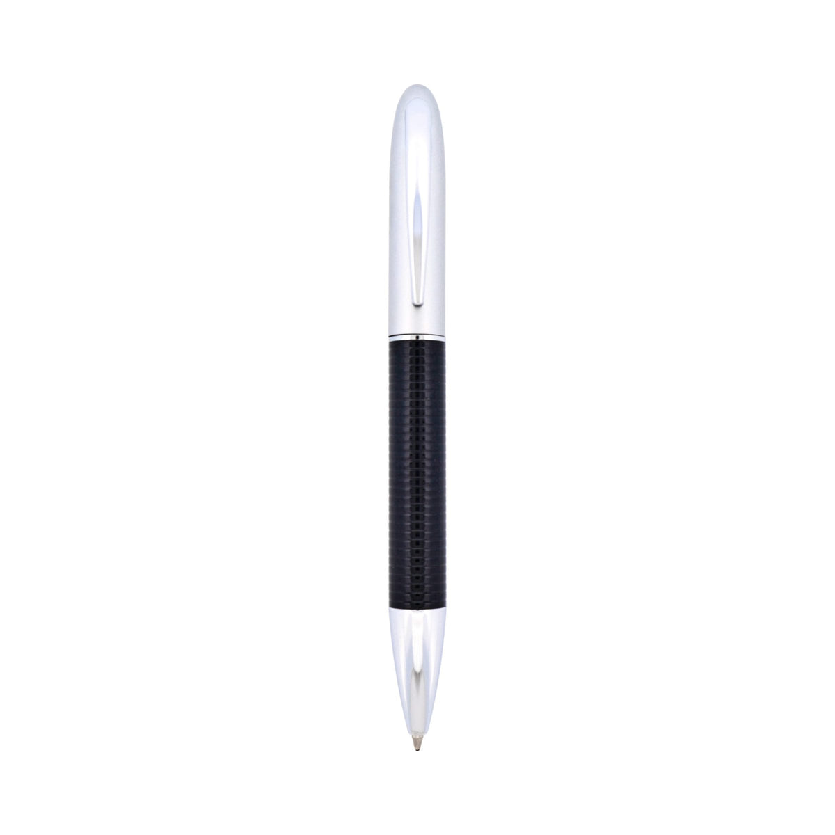 Cudworth Ballpoint Pen, Black Silver