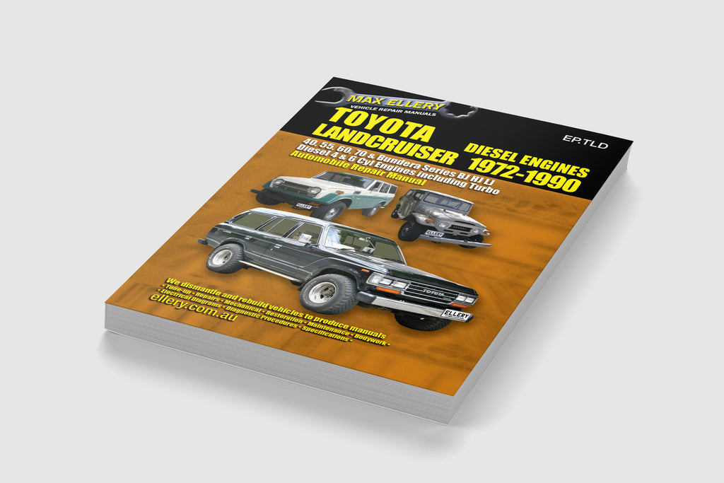 Toyota Landcruiser BJ HJ LJ Workshop Manual 1972-1990