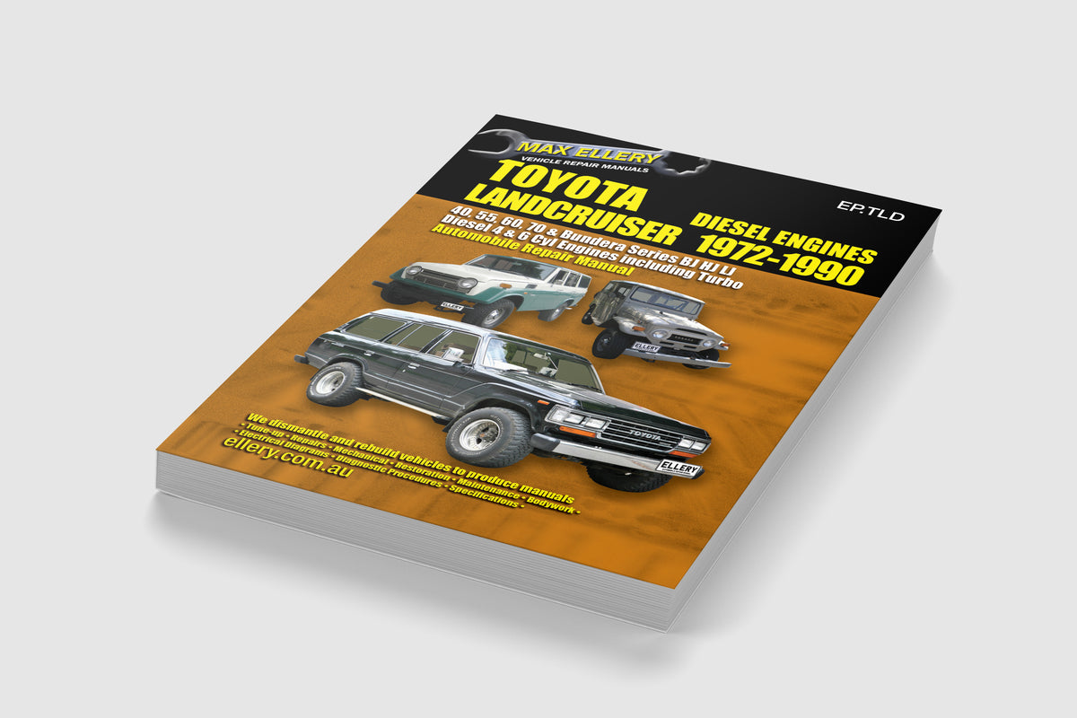 Toyota Landcruiser BJ HJ LJ Workshop Manual 1972-1990