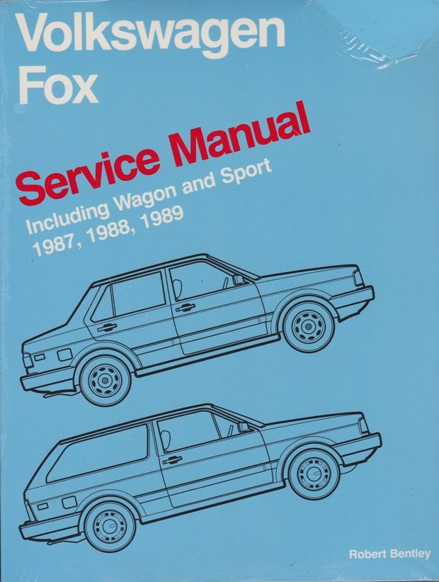 Volkswagen Fox Service Manual 87-89