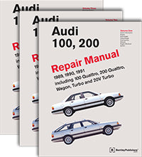 Audi 100, 200: 1989-1991 Repair Manual