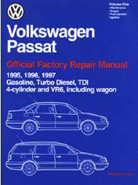 Volkswagen Passat Official Factory Repair Manual 95-97