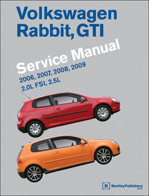 Volkswagen Rabbit, Gti Service Manual 06-09