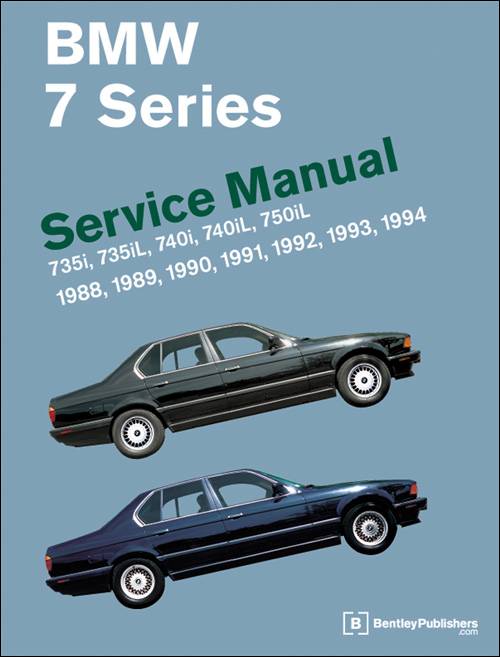 BMW 7 Series Service Manual 88-94