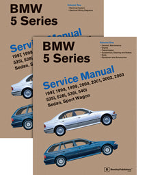 BMW 5 Series Service Manual 1987-2003 [2 Vol'S]