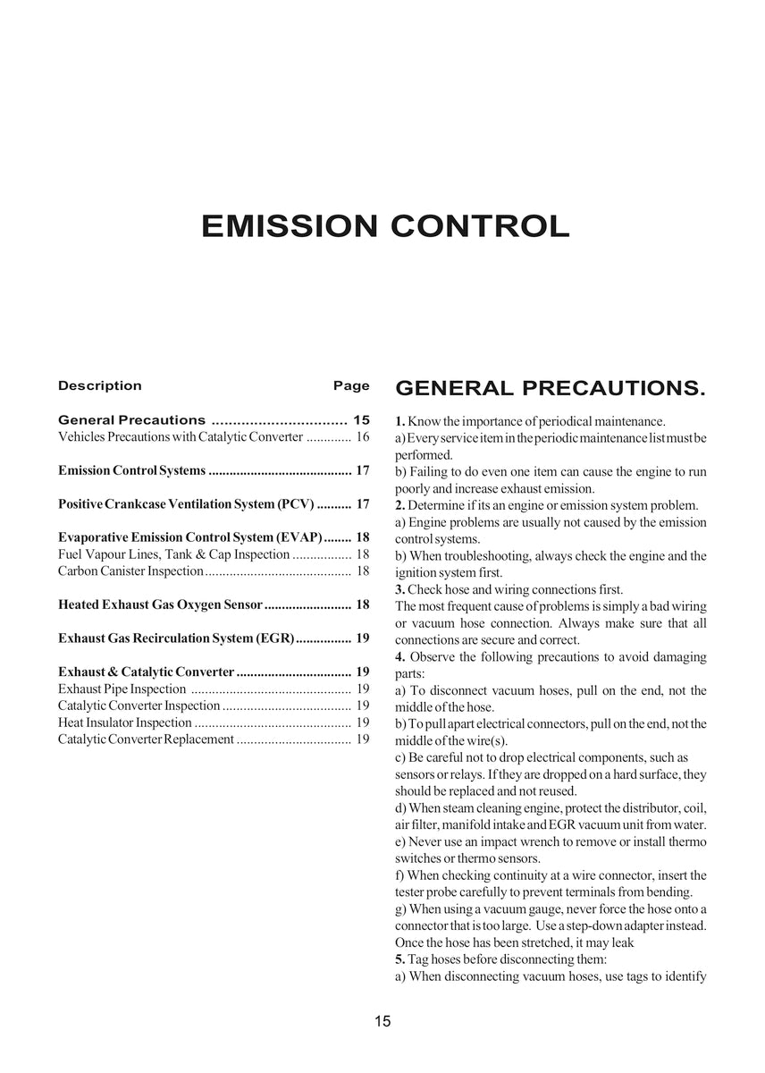 Falcon/Fairlane Ef El Vehicle Repair Manual 94-98