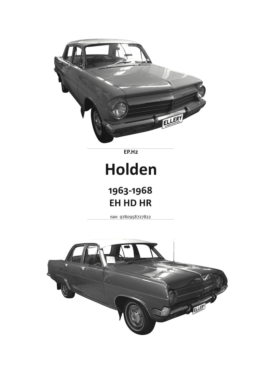 Holden EH HD HR Repair Manual 1963-1968