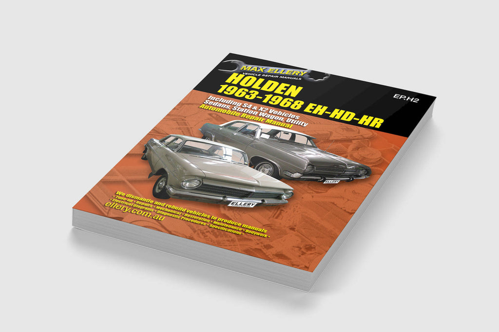 Holden EH HD HR Repair Manual 1963-1968