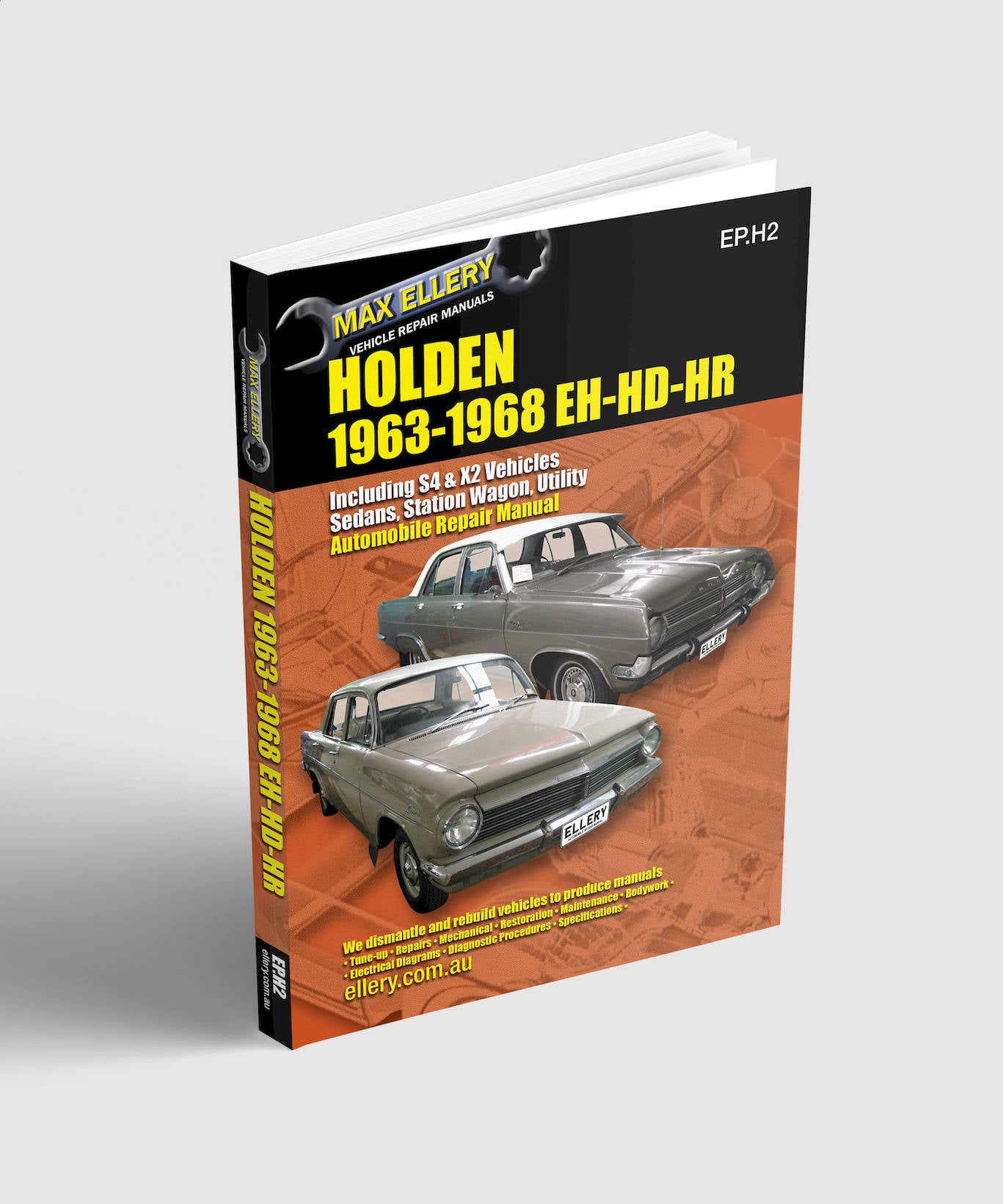 Holden EH HD HR Repair Manual 1963-1968