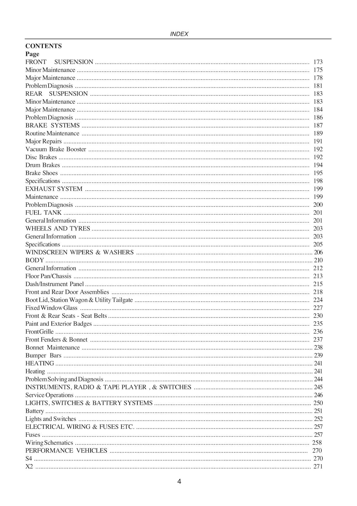 Holden EH HD HR Repair Manual 1963-1968