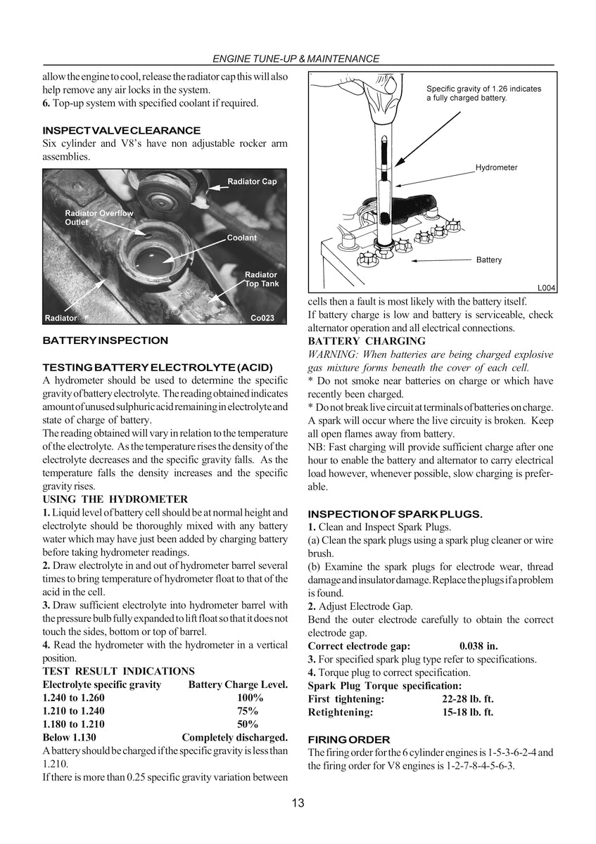 Holden Torana LU LJ LH LX GTR XU-1 Repair Manual 69-79