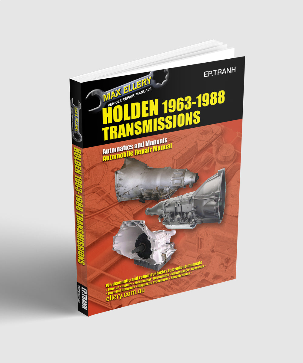 HOLDEN 1963-1988 TRANSMISSIONS Automatics and Manuals