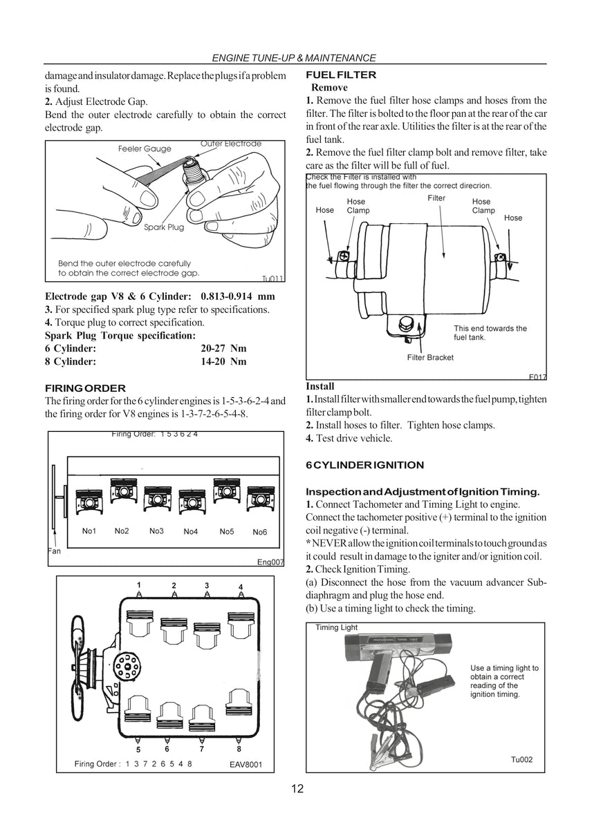 Falcon/Fairlane Xr Xt Xw Xy Vehicle Repair Manual 66-72