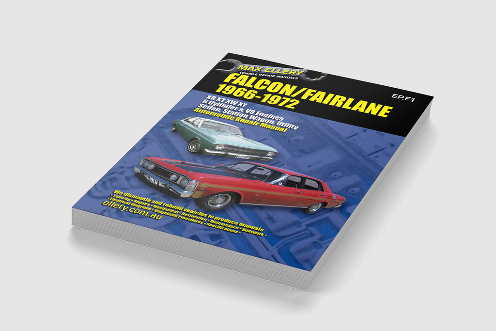 Falcon/Fairlane Xr Xt Xw Xy Vehicle Repair Manual 66-72