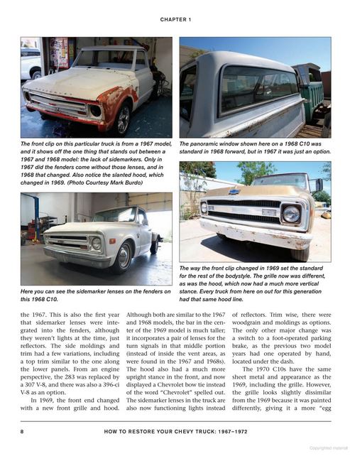 How to Restore Your Chevy Truck 1967-1972