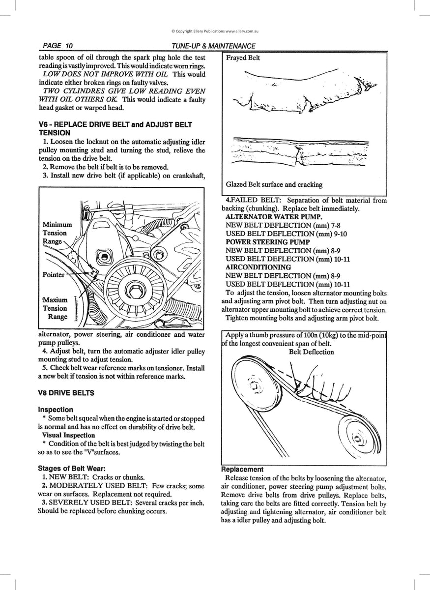 Holden Commodore/Lexcen Vr Vs Repair Manual 93-97