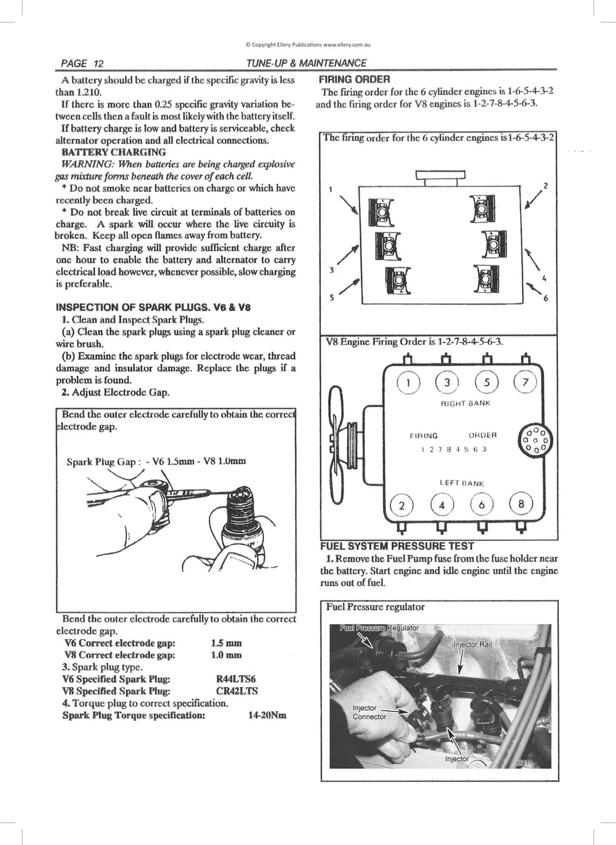 Holden Commodore/Lexcen Vr Vs Repair Manual 93-97