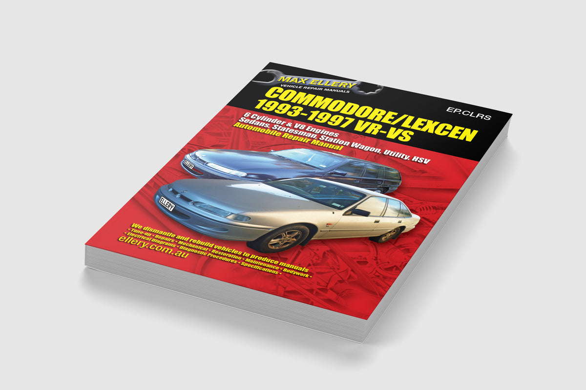 Holden Commodore/Lexcen Vr Vs Repair Manual 93-97