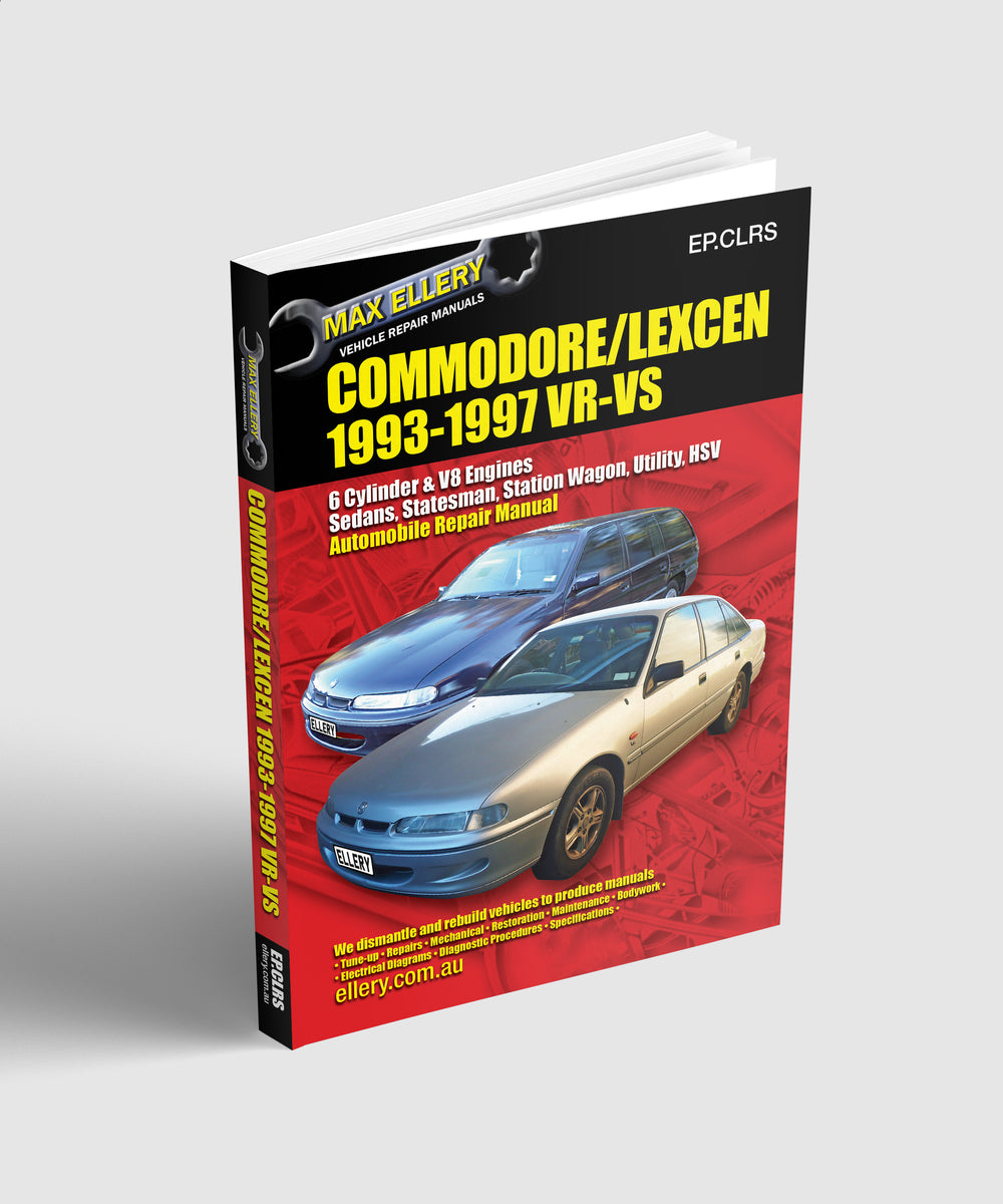Holden Commodore/Lexcen Vr Vs Repair Manual 93-97