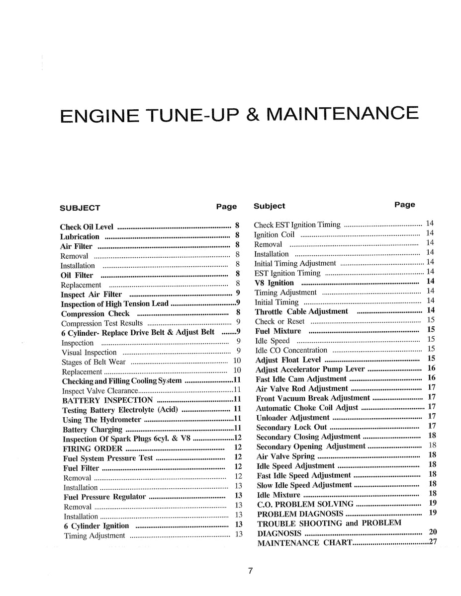 Commodore: Vl (6 Cyl & V8)