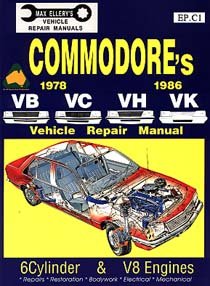 Holden Commodore VC VC VH VK Repair Manual 78-86
