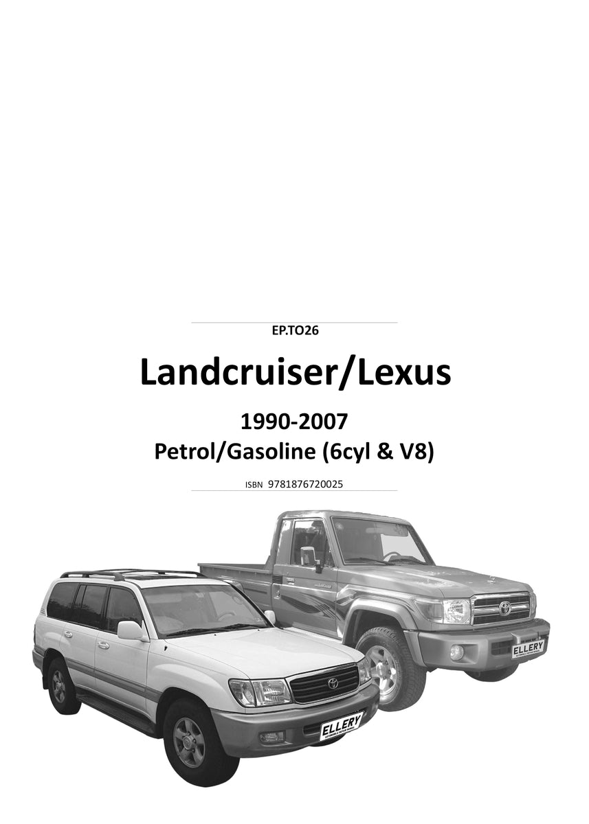 Toyota Landcruiser Repair Manual 90-05