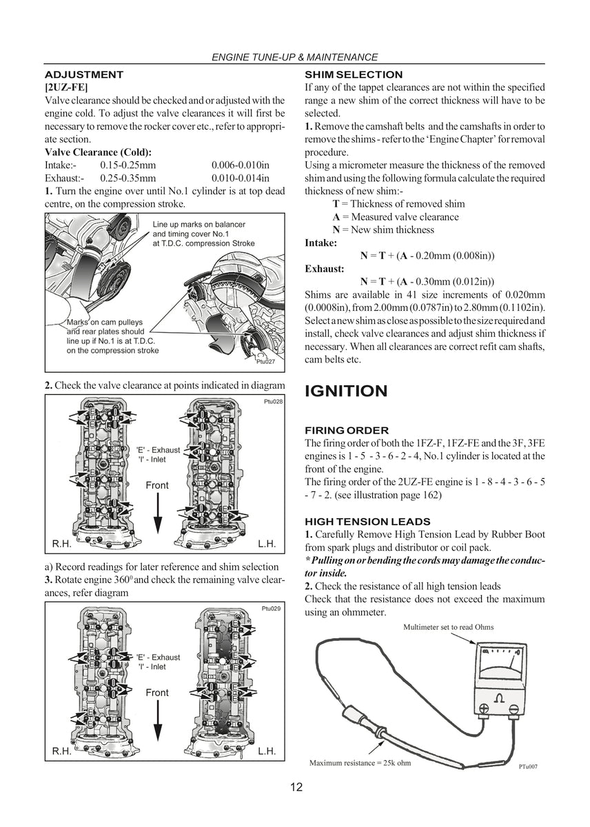 Toyota Landcruiser Repair Manual 90-05